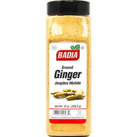 Badia Ginger Ground, 12 Ounces, 6 per case