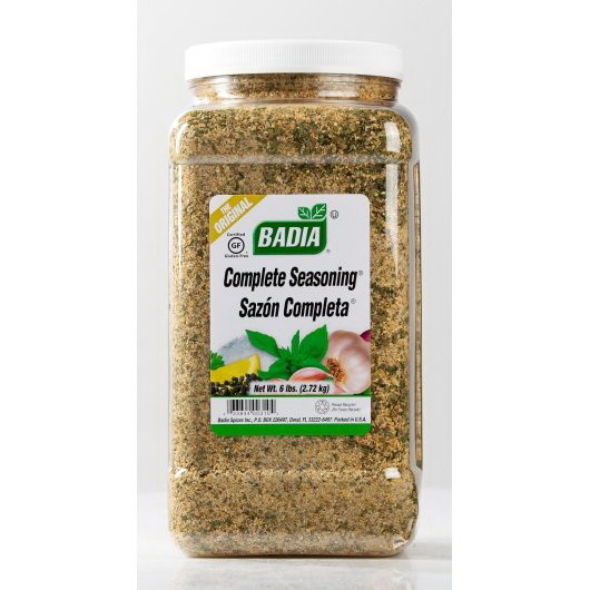 Badia Complete Seasoning, 6 Pounds, 4 per case, Price/Case Sale