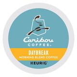 Caribou Coffee K-Cup Pod Daybreak Morning Blend, 24 Count, 4 Per Case