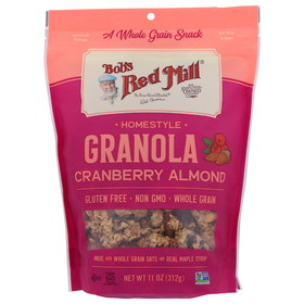Bob's Red Mill Natural Foods Inc Cranberry Almond Granola, 11 Ounces, 6 per case