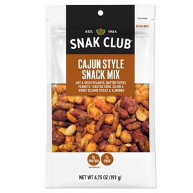 Century Snacks Cajun Savory Mix 6.75 Ounce - 6 Per Case
