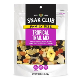Snak Club Century Snacks Family Size Tropical Mix, 1 Each, 6 per case