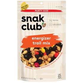 Century Snacks Party Size Energizer Trail Mix 24 Ounce - 6 Per Case