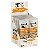 Snak Club Century Snacks Honey Roasted Peanuts, 0.11 Pounds, 12 per case