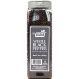 Badia Pepper Black Whole 16 Ounce Bottle- 6 Per Case