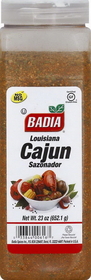 Badia Cajun Seasoning 23 Ounce Bottle - 6 Per Case