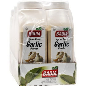 Badia Garlic Powder 16 Ounce Bottle - 6 Per Case