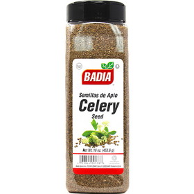 Badia 90578 Celery Seed Whole, 16 Ounces, 6 per case