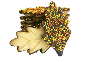 Cookies United Autumn Leaf Cookie Bulk, 5 Pounds, 1 per case