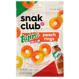Snak Club Tajin Peach Rings, 1 Each, 6 per case