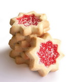 Cookies United Cherry Snowflake Cookies, 5 Pounds, 1 per case