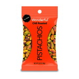 Wonderful Pistachios No Shell Chili Roasted Pistachios, 2.25 Ounces, 3 per case