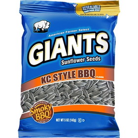 Giant Snack Inc Giants Barbecue Seeds, 5 Ounces, 12 per case