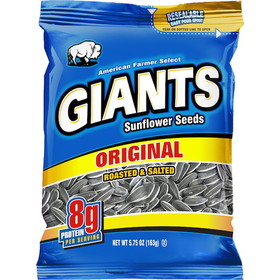 Giant Snack Inc Giants Original Roasted &amp; Salted Seeds, 5.75 Ounces, 12 per case