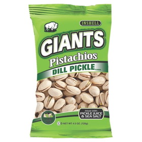 Giant Snack Inc Giants Pistachios Dill Pickle, 4.5 Ounces, 8 per case