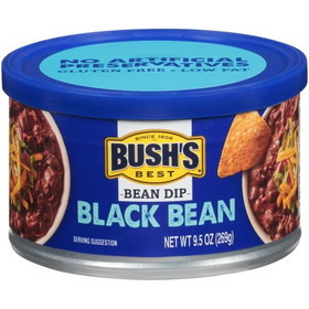 Bush's Best Bean Dip Black Bean, 9.5 Ounces, 12 per case