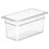 Cambro Food Pan Clear 1/3 Size 6 Inch Deep, 1 Each, 1 per case, Price/each