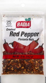 Badia 80039 Crushed Red Peppers 48-12-.5 ounce