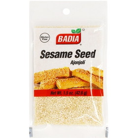 Badia 80065 Sesame Seed Hulled 48-12-1.5 Ounce