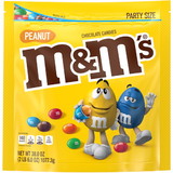 M&M's Peanut Xl Stand Up Pouch, 38 Ounces, 6 per case