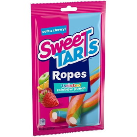 Sweetart Twisted Rainbow Ropes, 5 Ounces, 12 per case