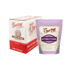 Bob's Red Mill Natural Foods Inc Buttermilk Powder Sweet Cream, 22 Ounces, 4 per case