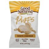 Herr Foods 6607 Good Natured White Cheddar Puff 6-2.375 Ounce