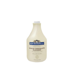 Ghirardelli White Chocolate Sauce Pump Bottle, 87.3 Ounces, 6 per case