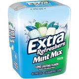 Extra Refreshers Mint Mixed Bottle, 40 Piece, 4 per case