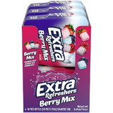 Extra 407972 Extra Refresher Berry Mixed Blts 40 Piece 6 Per Inner Pack 4 Per Case