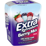 Extra Refreshers Berry Mixed Bottle, 40 Piece, 4 per case