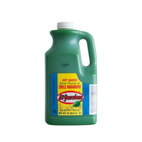 El Yucateco Green Habanero Hot Sauce, 67.63 Fluid Ounces, 2 per case