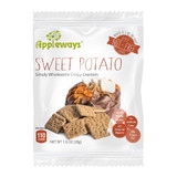 Appleways Sweet Potato Cracker, 1 Count, 108 per case