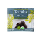 Teatulia Organic Teas Earl Grey Wrapped Premium Tea, 50 Count, 1 per case