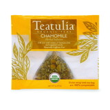 Teatulia Organic Teas Chamomile Wrapped Premium Tea, 50 Count, 1 per case