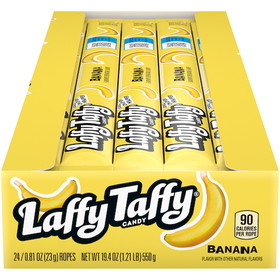 Laffy Taffy Rope Banana, 0.81 Ounces, 12 per case