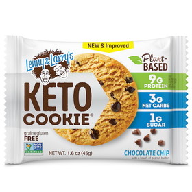Lenny &amp; Larry's Keto Cookie Chocolate Chip Keto Cookie, 1.6 Ounces, 6 per case