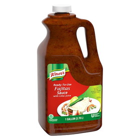 Knorr Side Meal Fajita Sauce, 1 Gallon, 2 per case