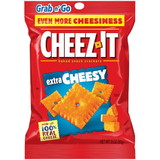 Kellogg's Cheez-It Crackers Extra Cheesy, 3 Ounces, 6 per case