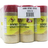 Lowes Adobo Without Pepper, 15 Ounces, 12 per case