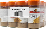 Food King Ground Cumin, 4.25 Ounces, 12 per case
