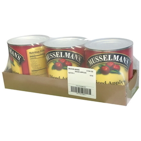 Musselman's Diced Apples Water Pack, 104 Ounces, 3 per case
