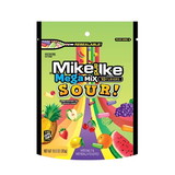 Mike & Ike Mega Mix Sour Stand Up Bag, 10 Ounces, 8 per case