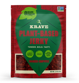 Krave Seamless Chipotle Plant Based Jerky, 2.2 Ounces, 8 per case