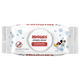 Huggies Baby Wipes Simply Clean Fragrance Free, 64 Count, 8 per case