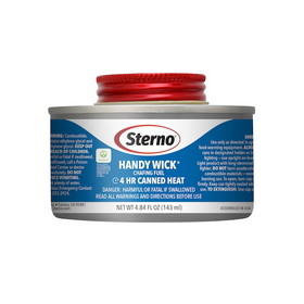 Sterno 4 Hour Handy Wick Twist Cap Chafing Fuel, 1 Each, 24 per case