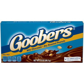 Goobers Video Pack Display Ready Case, 3.5 Ounce, 15 per case