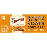 Bob's Red Mill Natural Foods Inc 7080R1212 Bob's Red Mill Peanut Butter Honey And Oats Bar (12 Case/12 Count/1.76 Ounces)