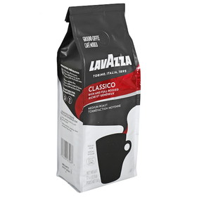 Lavazza Coffee Ground Classico, 12 Ounces, 6 per case