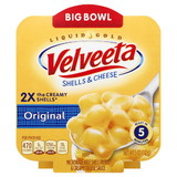 Velveeta Convenience Meal Original Macaroni & Cheese Bowl, 5 Ounce, 6 per case